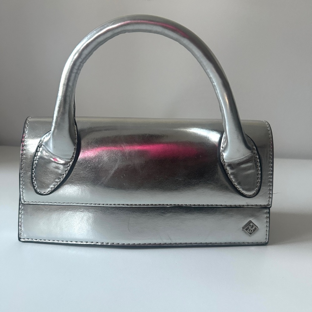 Y2K Chrome Mini Bag